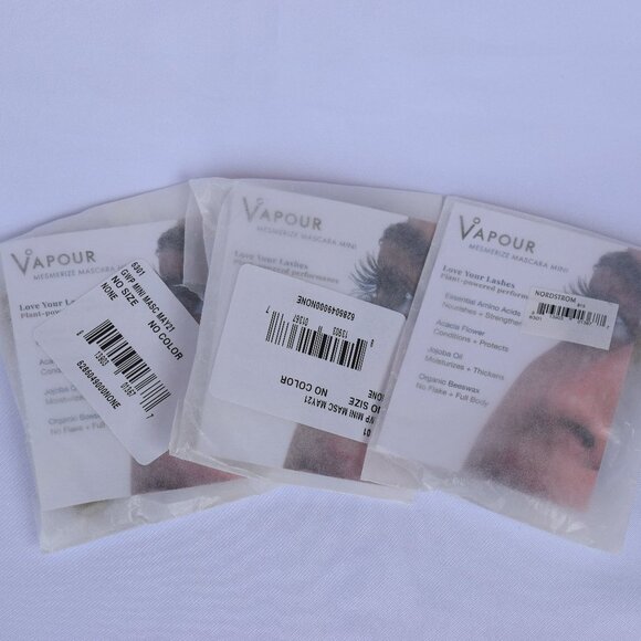 Vapour Mesmerize Mascara Mini Set-Jet Black,Buildable Length &Definition-3pc-NEW - Picture 4 of 13